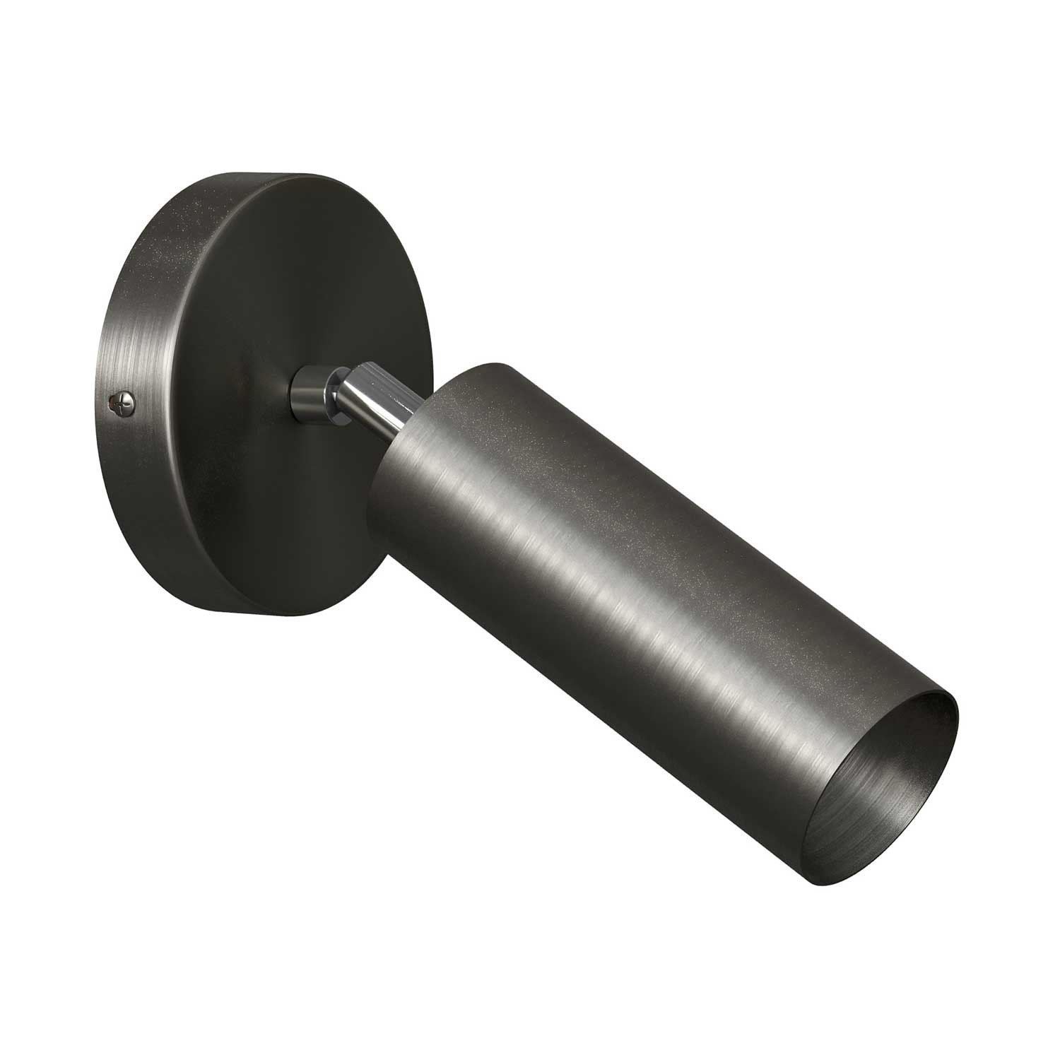 Fermaluce Metal verstelbaar metalen spotje met Tube/E14-fitting, wandlamp