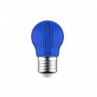 Ampoule LED Mini Globe G45 Décorative Bleue 1.4W E27