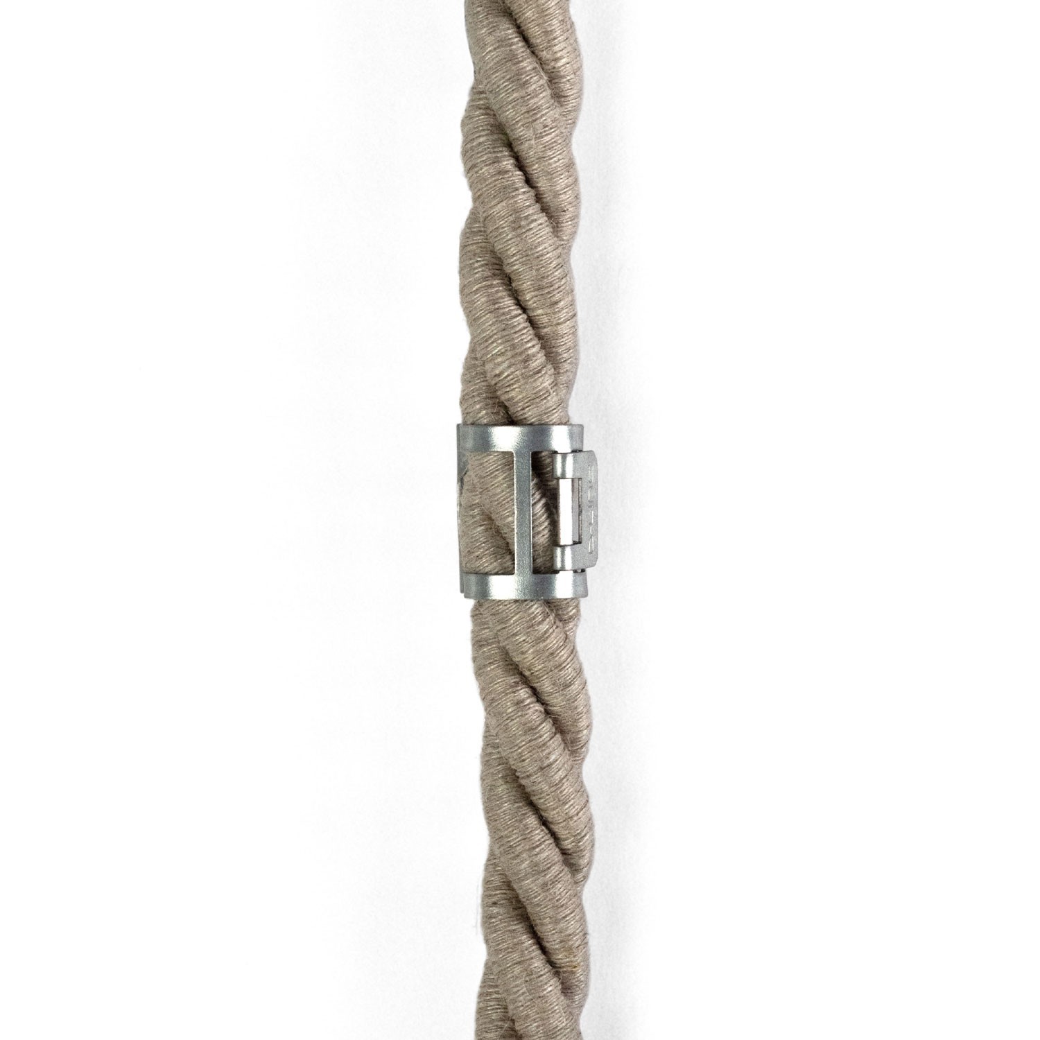 Metalen kabelbinderclip voor touwen met een diameter van 16 mm