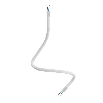 Kit Creative Flex tube flexible recouvert de tissu RM01 Blanc