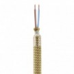 Kit Creative Flex tube flexible recouvert de tissu RM73 Bronze