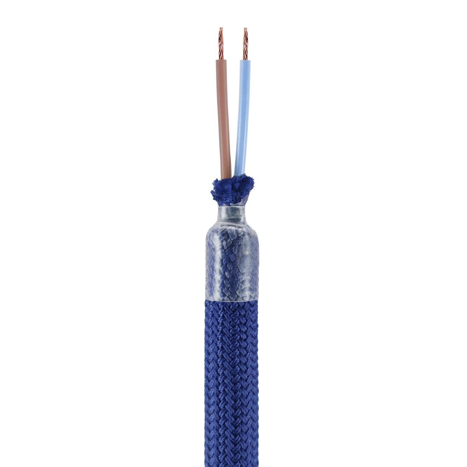 Kit Creative Flex tube flexible recouvert de tissu RM20 Bleu Foncé