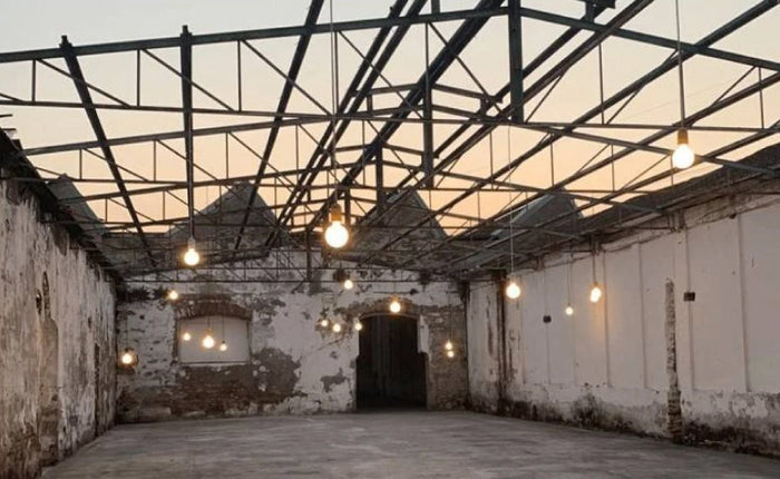 Le luci di Creative-Cables trasformano l’ex tabacchificio Tabaccaia