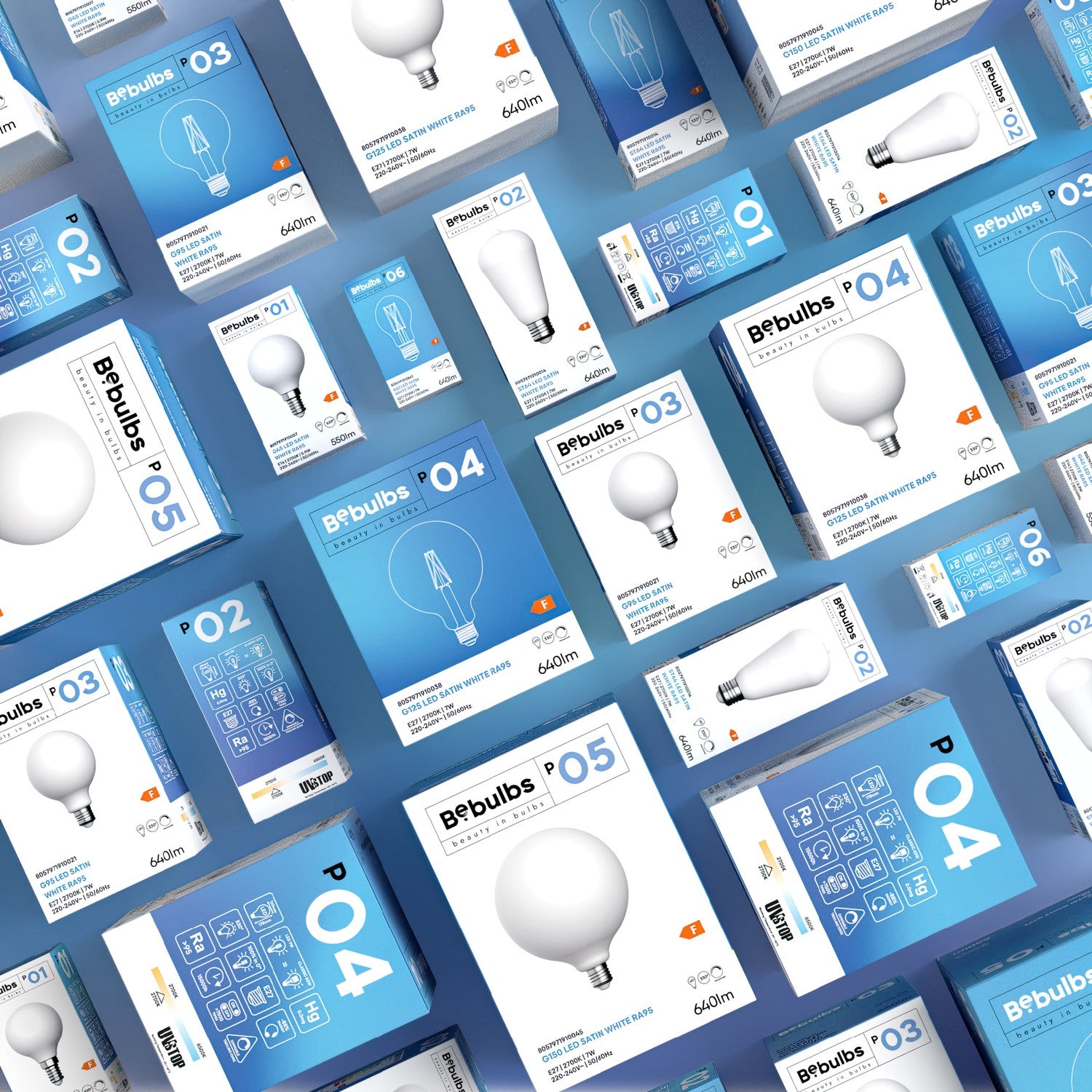 Lampadina LED Ellittica Effetto Porcellana CRI 95 E27 9W 1000Lm 2700K Dimmerabile - P10