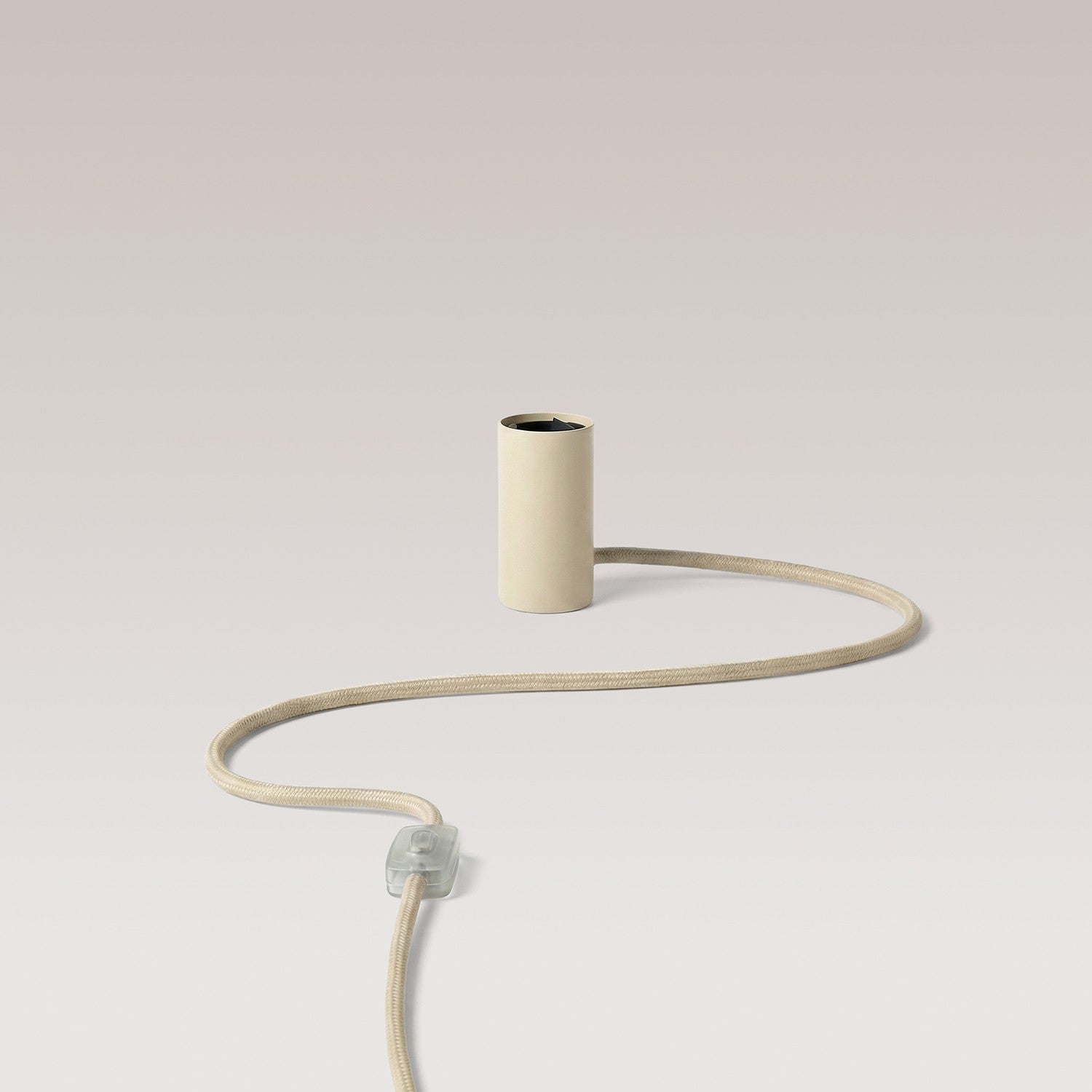 Lampada magnetica plug-in con attacco E27 - Panna