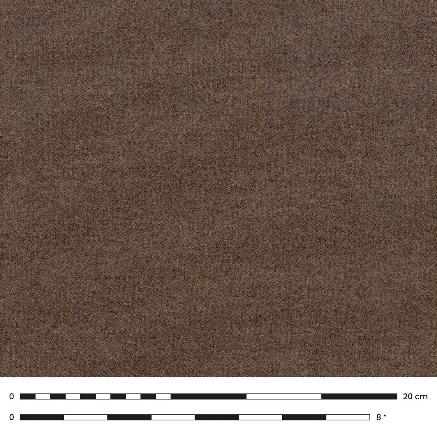 Paralume Cilindro S in tessuto con attacco E27 - Made in Italy - Lana Marrone