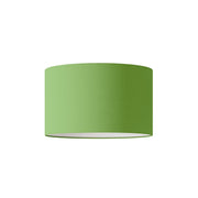 Paralume Cilindro L in tessuto con attacco E27 - Made in Italy - Cinette Verde Pistacchio