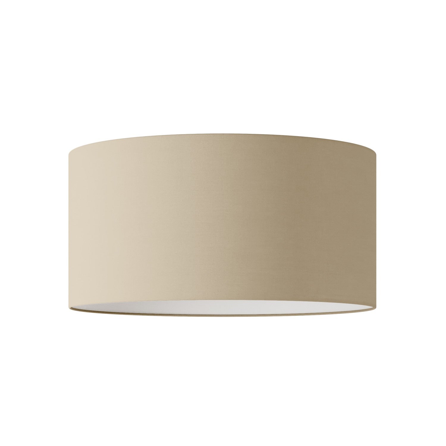 Paralume Cilindro XL in tessuto con attacco E27 - Made in Italy - Arenal Tortora