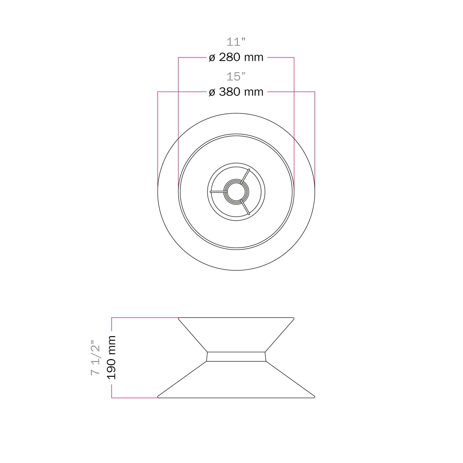 Paralume in tessuto Clessidra per lampada a sospensione - Lana Aragosta Lana sabbia