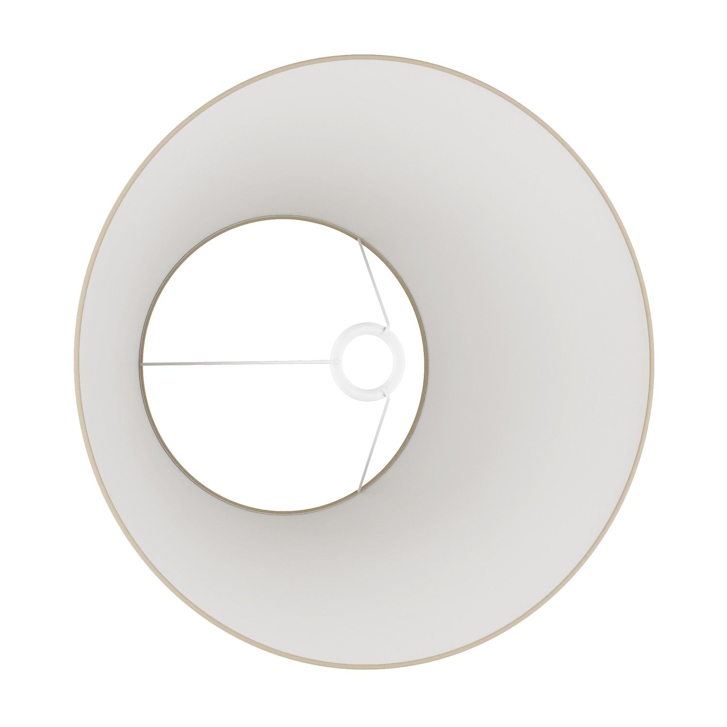 Paralume Impero L per lampada da tavolo o applique con attacco E27 - Made in Italy - Arenal Tortora