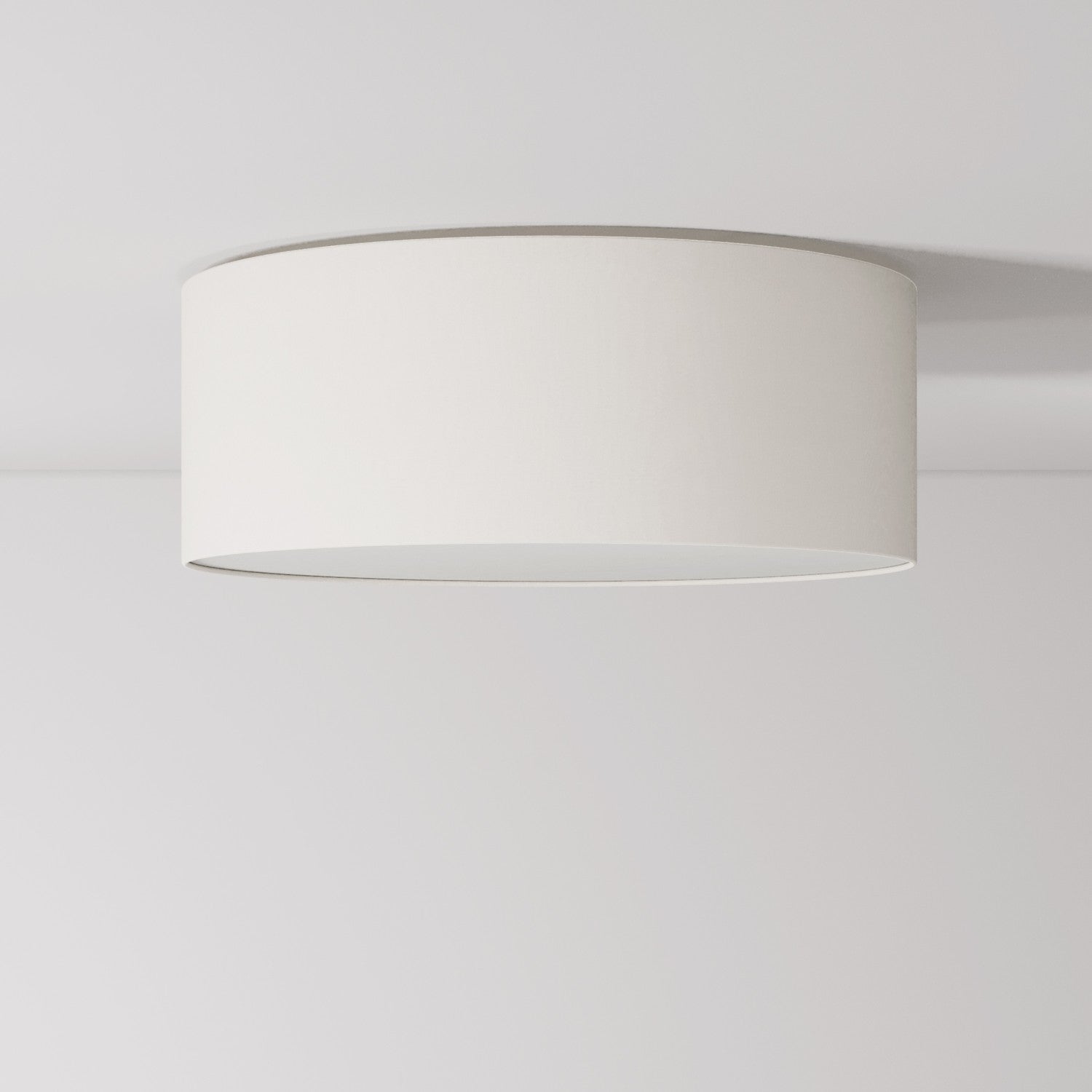 Plafoniera in tessuto Medium Slim - Made in Italy- Arenal Sabbia