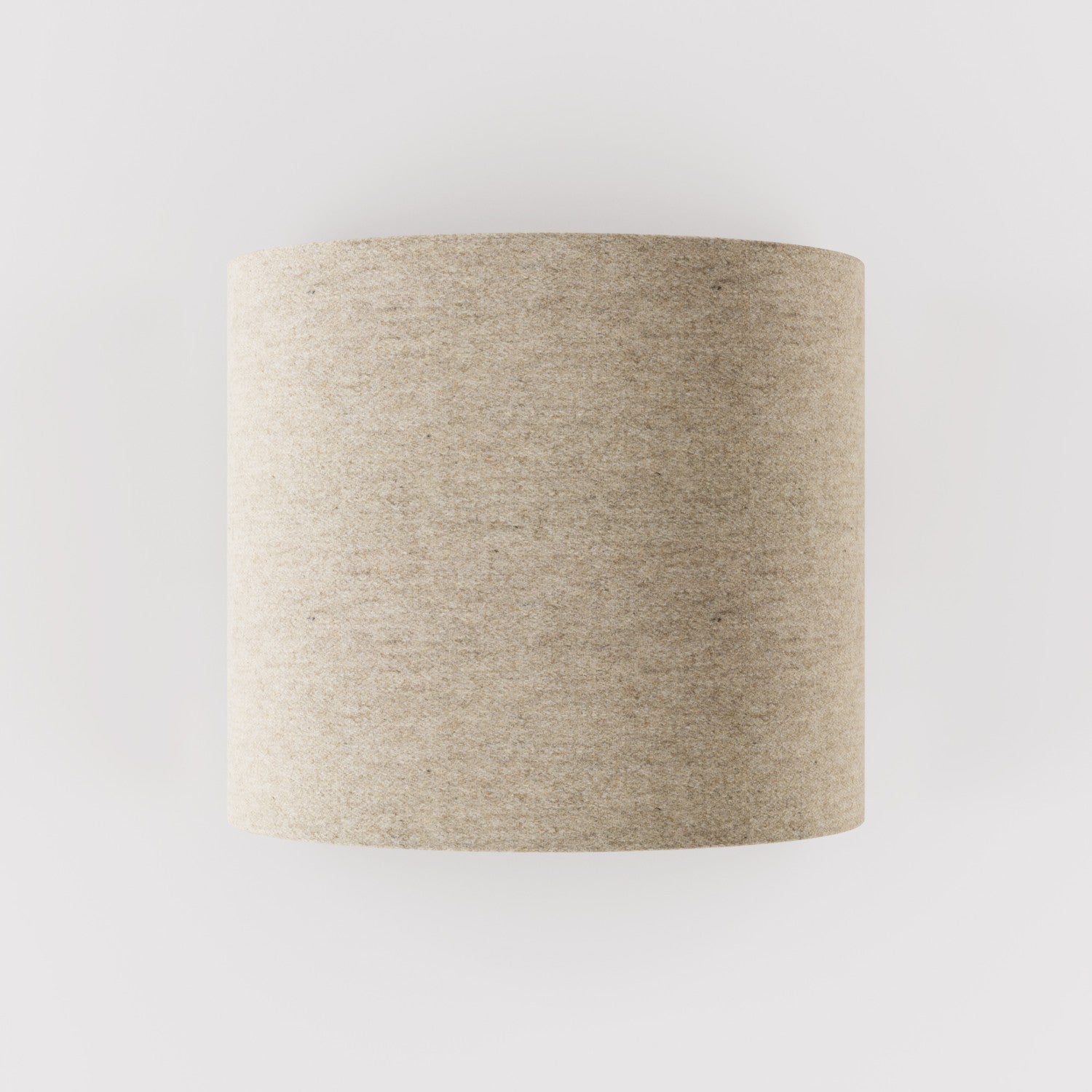 Applique Ventola con paralume in tessuto - Made in Italy - Lana Beige