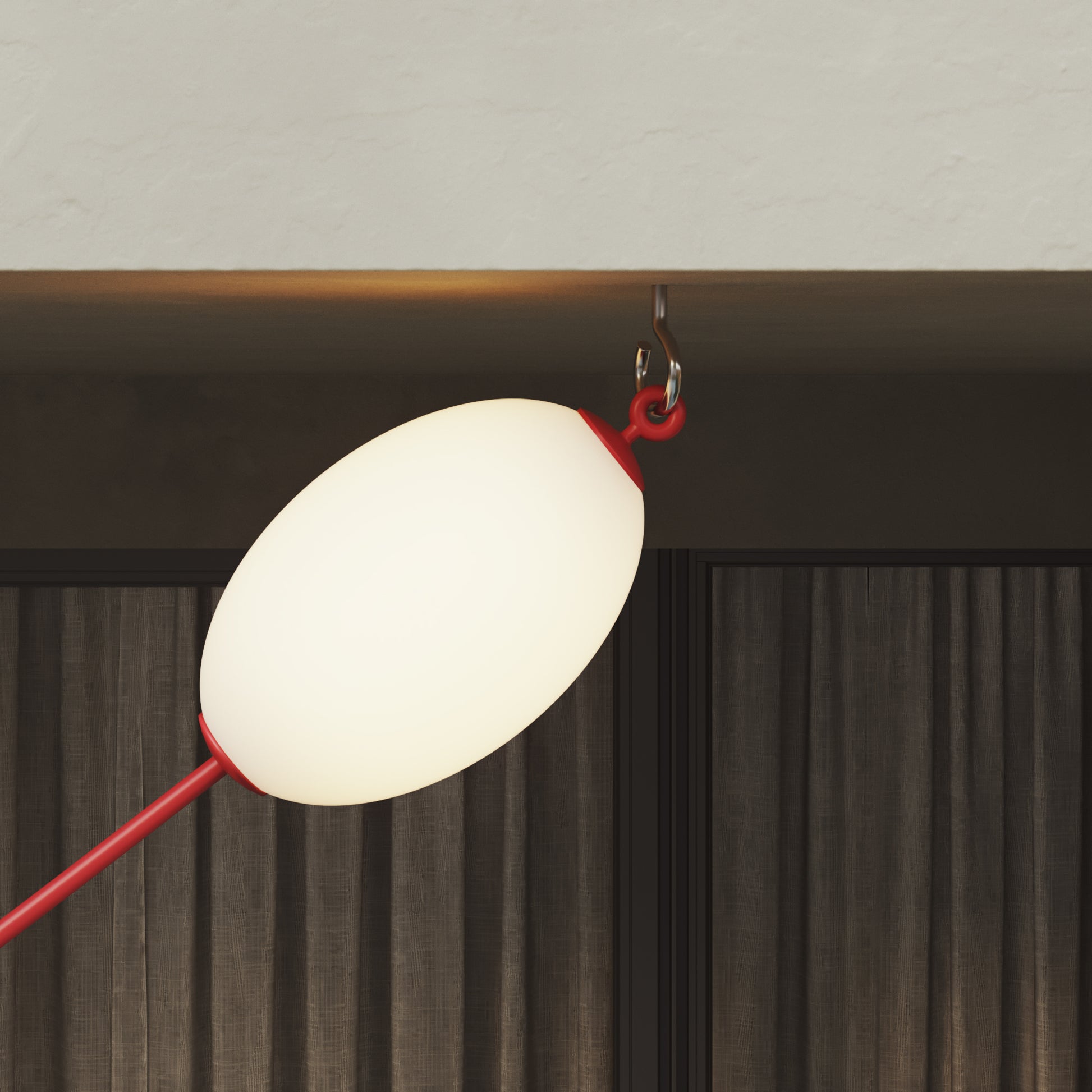 Terminale di chiusura con anello - Marina - Rosso stella marina