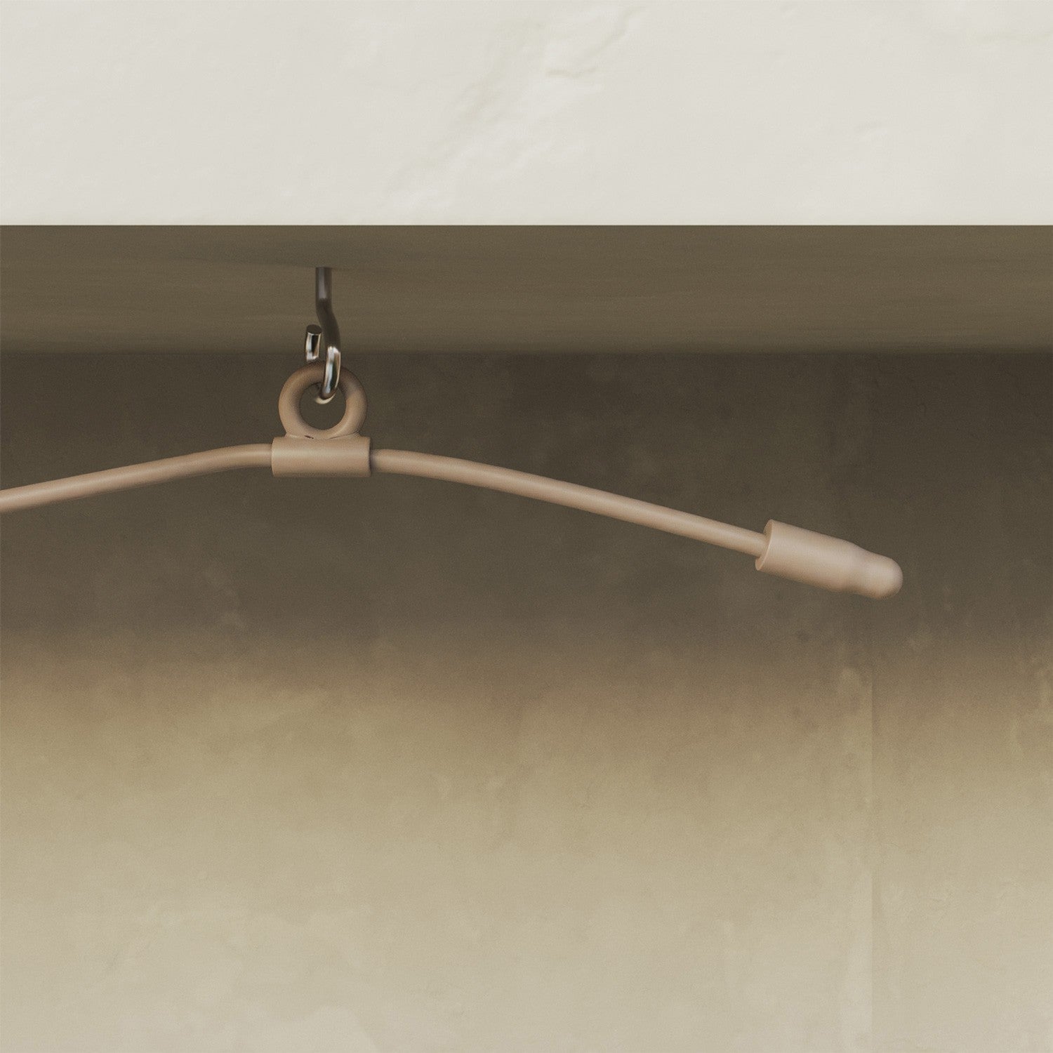 Catena luminosa 3 punti luce da esterno IP67 Desert Brown - Marina3