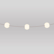 Catena luminosa 3 punti luce da esterno IP67 Desert Brown - Marina3 Cherry