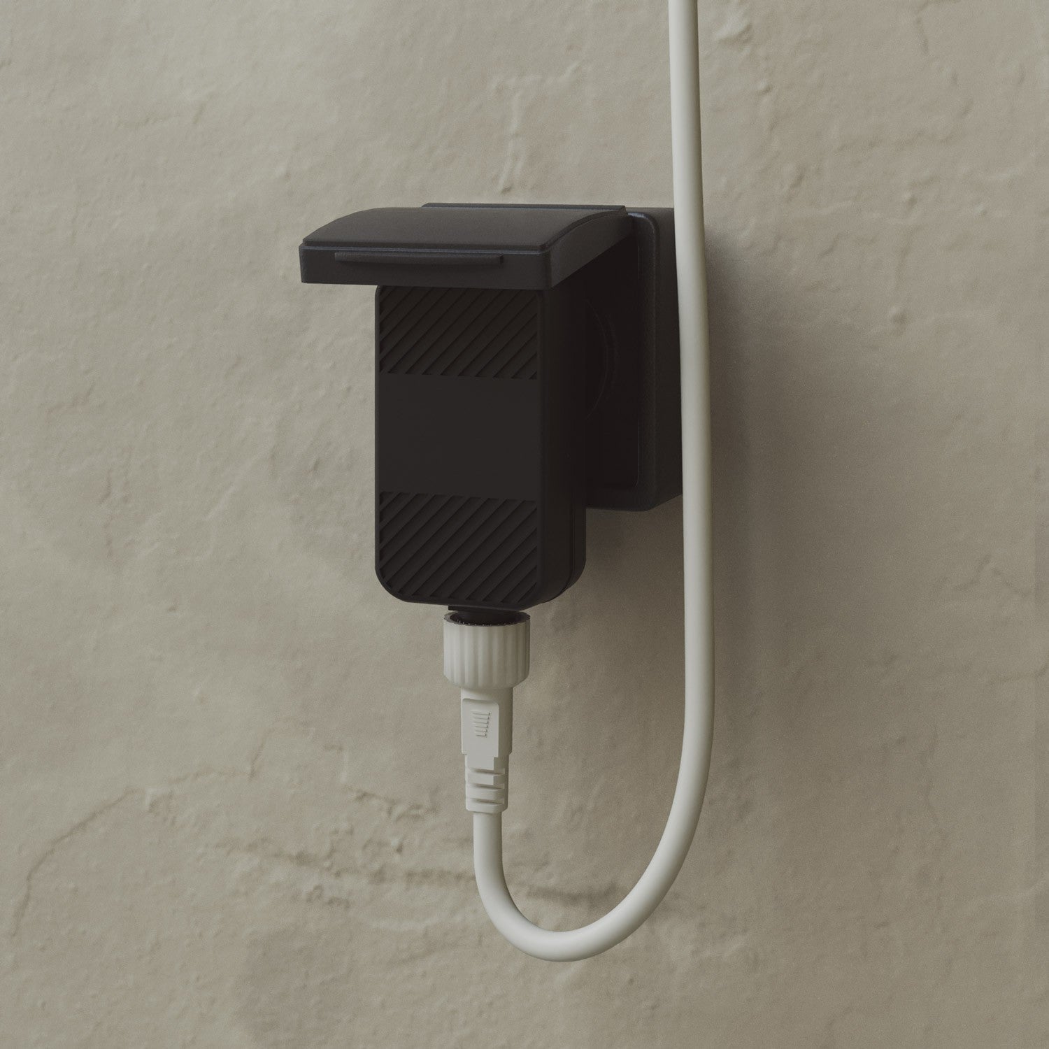 Catena luminosa 6 punti luce da esterno IP67 Bianco Sabbia - Marina6 Cherry