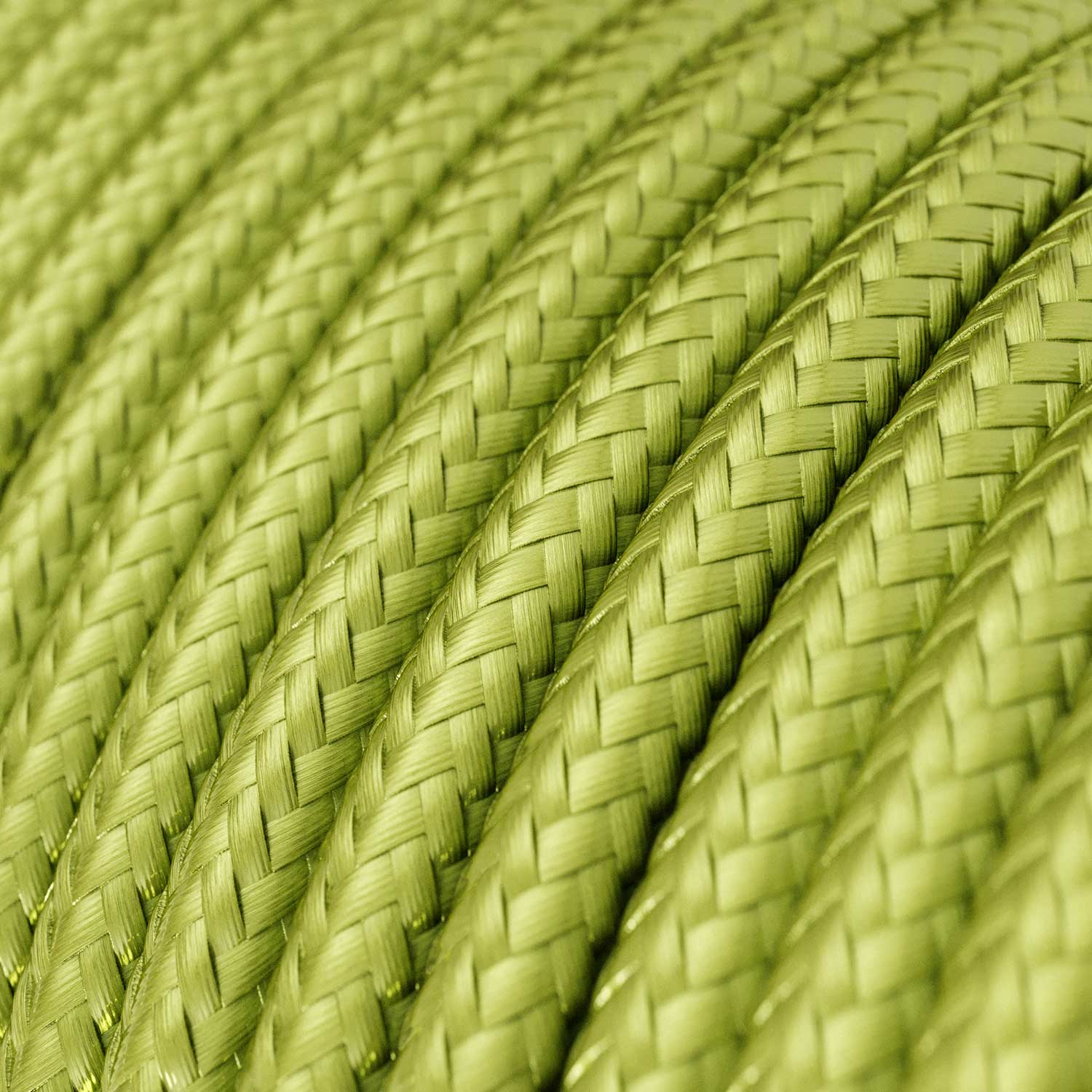 Cavo colorato per illuminazione Verde Kiwi - L'Originale Creative Cables, la scelta migliore per le tue lampade - RM32 - Creative Cables