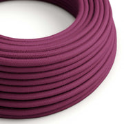 Cavo tessile in cotone color Vinaccia - L'Originale Creative Cables, progettato per valorizzare i tuoi lampadari - RC32