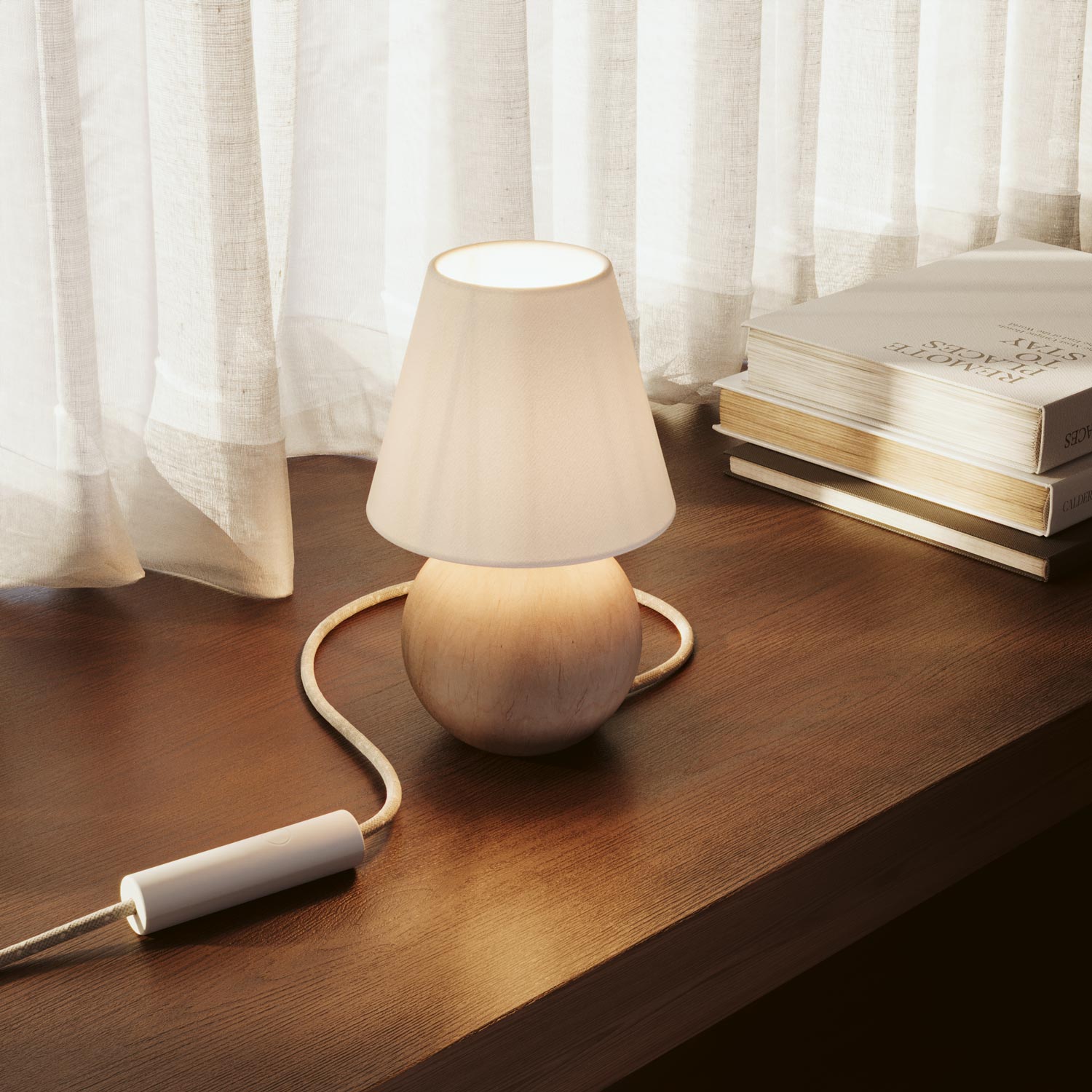 Dimmer universale a pulsante con collegamento di terra per lampadine incandescenza e led dimmerabili - Bianco