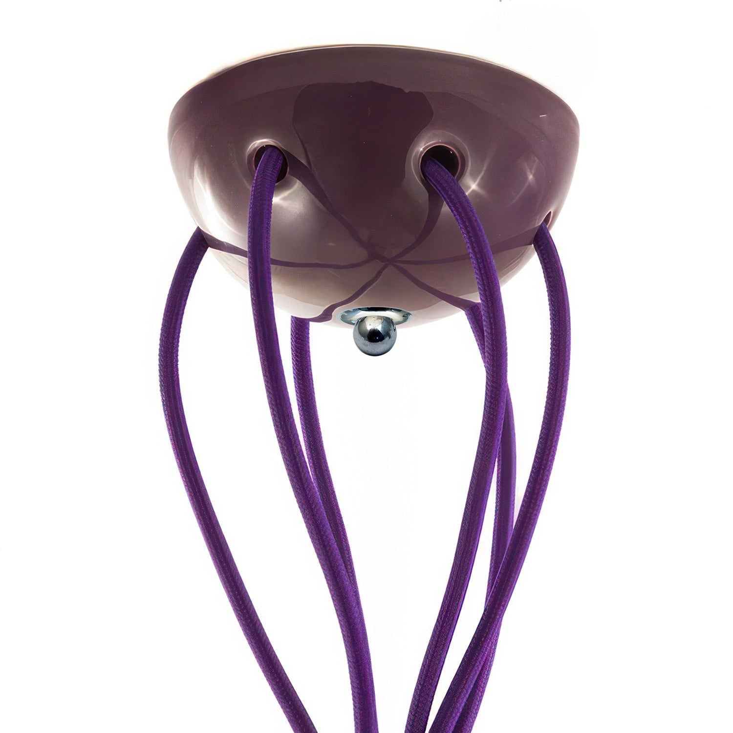 Kit rosone in ceramica a 6 fori - Viola