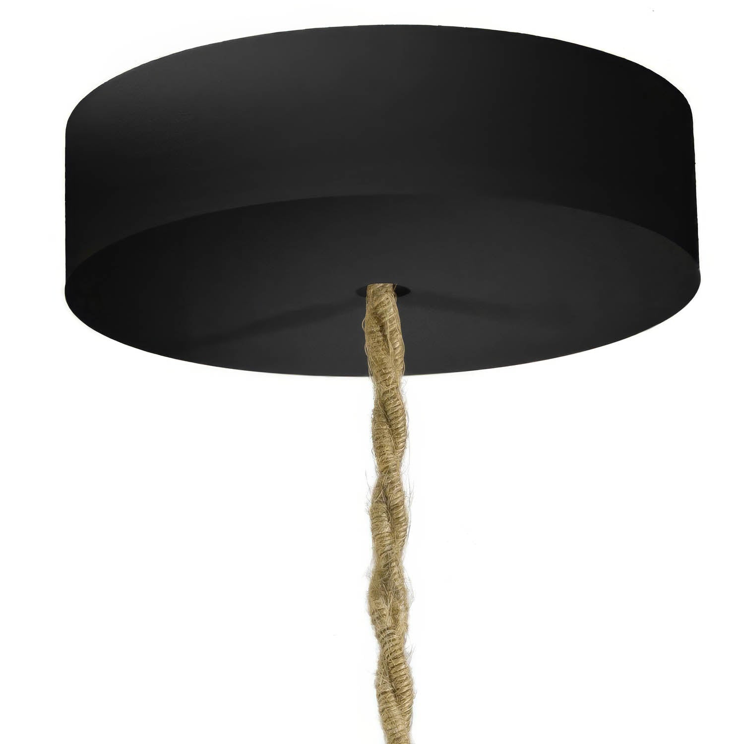 Kit rosone in legno - Nero - Creative Cables