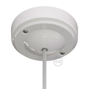 Kit rosone Minimal in porcellana - Bianco