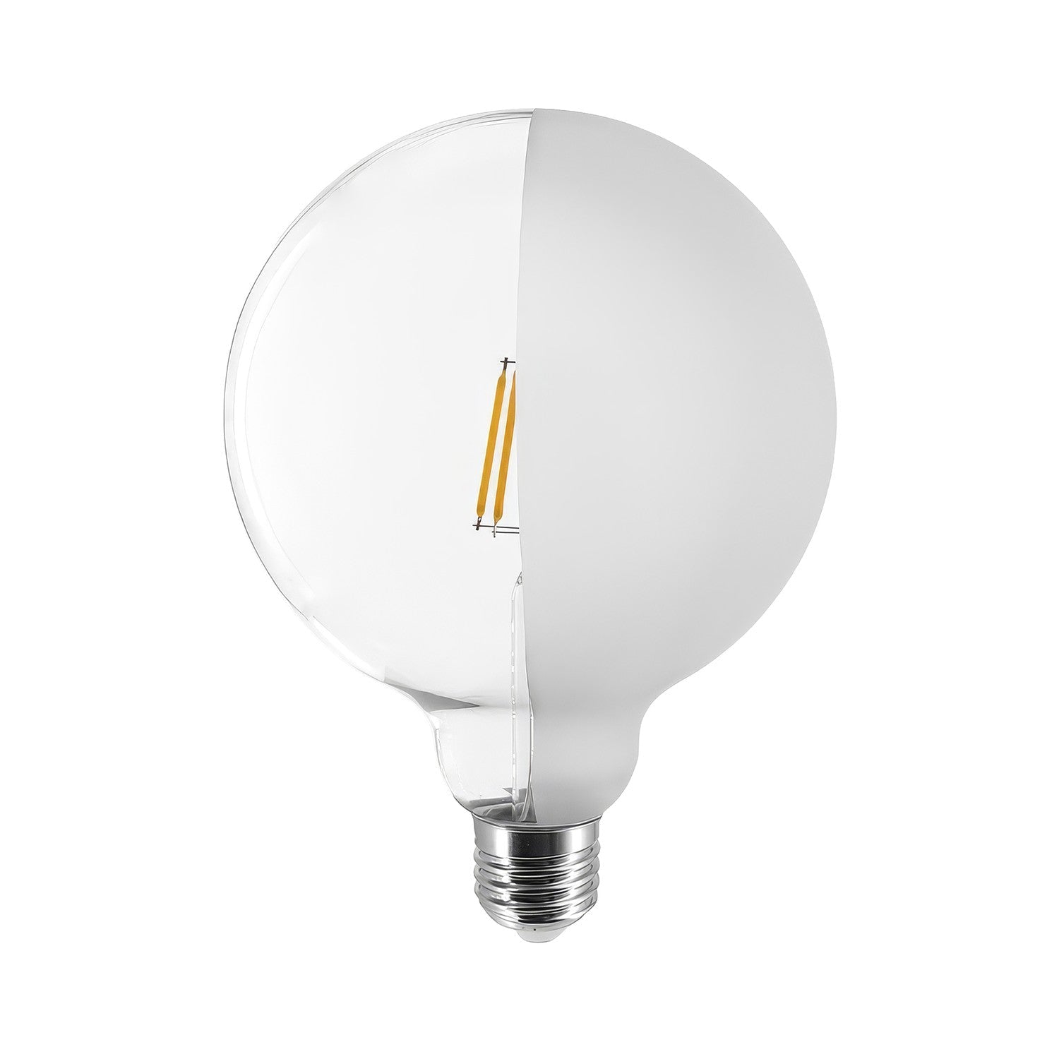 Lampadina LED Tattoo Half G125 4,5W 470Lm E27 2700K Dimmerabile