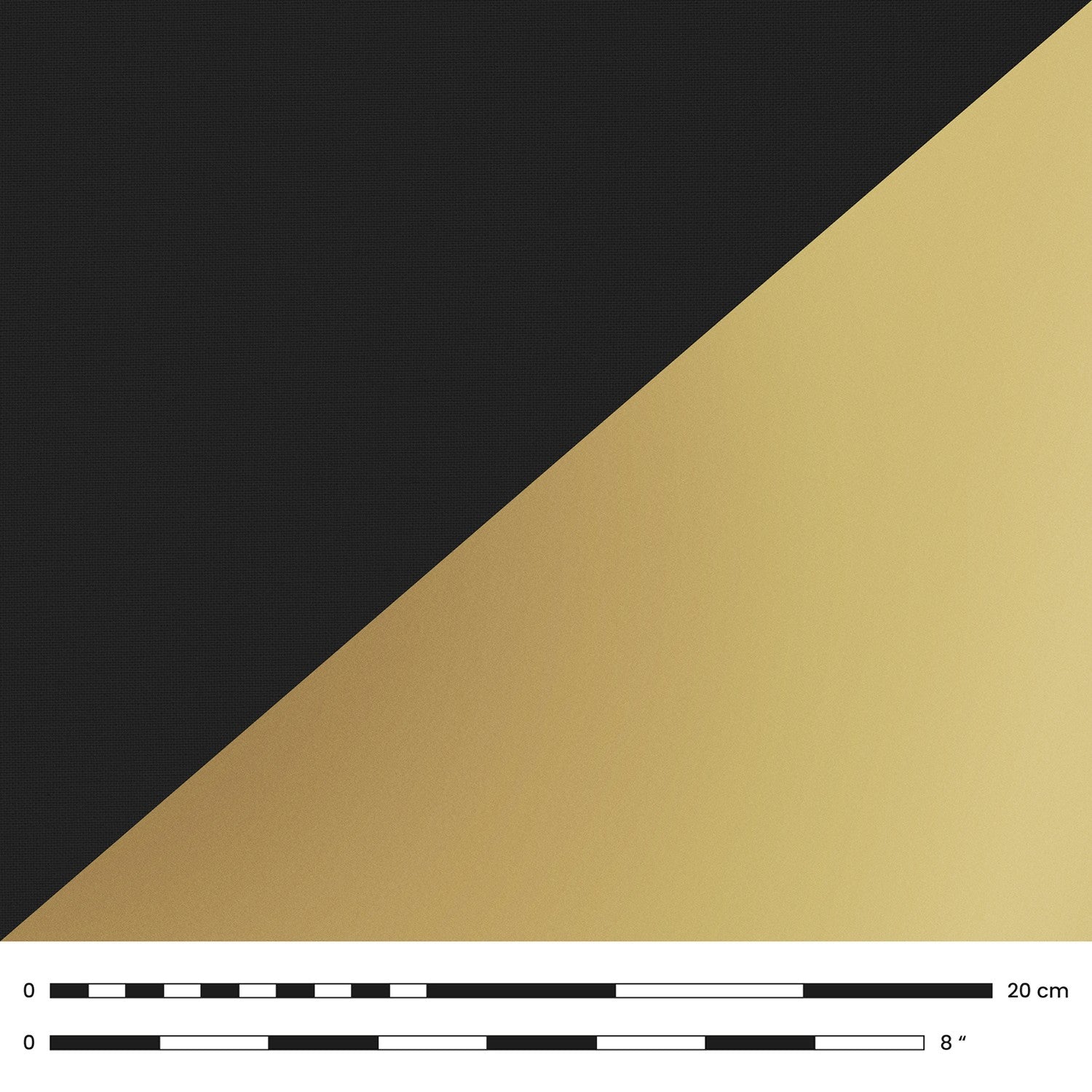 Paralume Cilindro L in tessuto con attacco E27 - Made in Italy - Nero/Oro