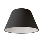 Paralume Impero L per sospensione con attacco E27 - Made in Italy - Teletta Antracite