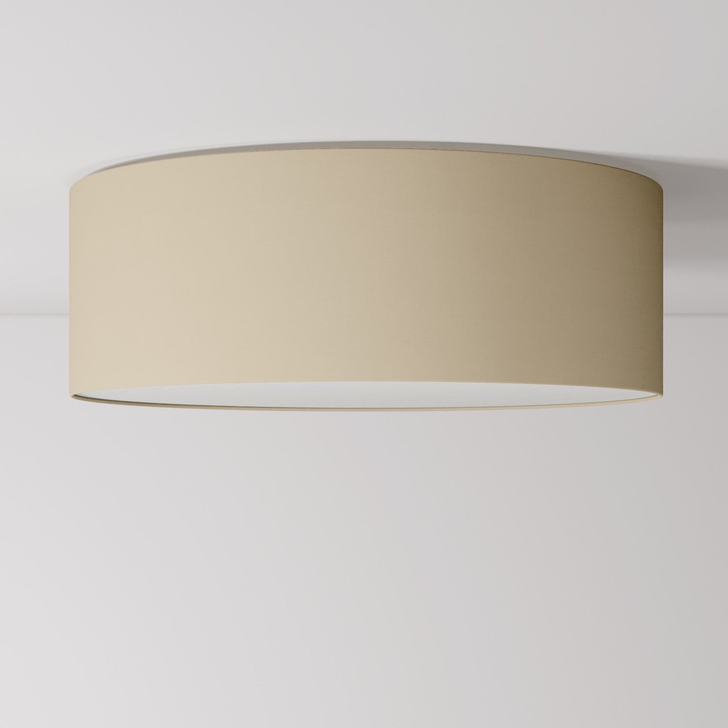 Plafoniera in tessuto Large Arenal tortora - Made in Italy - Creative Cables