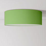 Plafoniera in tessuto Large - Made in Italy - Cinette Verde Pistacchio