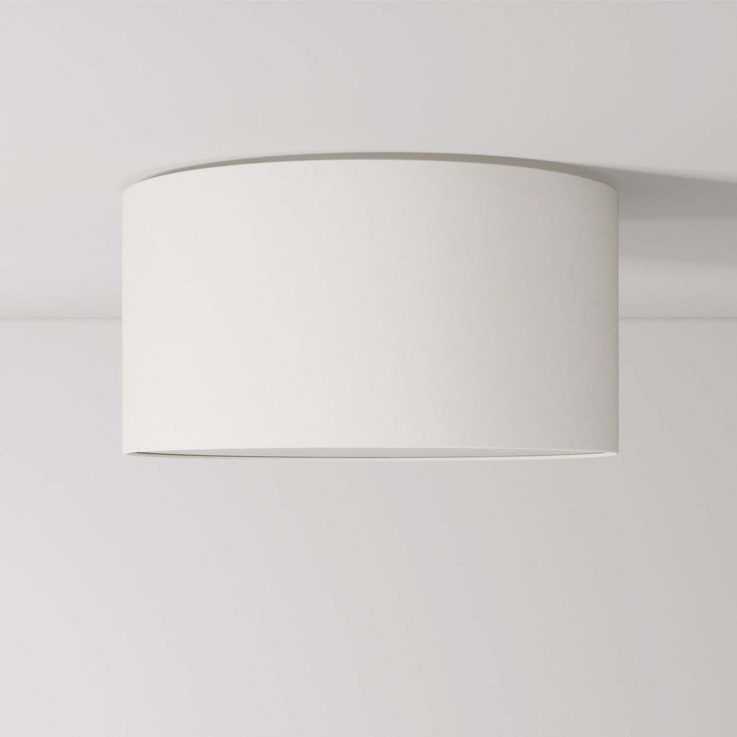 Plafoniera in tessuto Medium Arenal sabbia - Made in Italy - Creative Cables