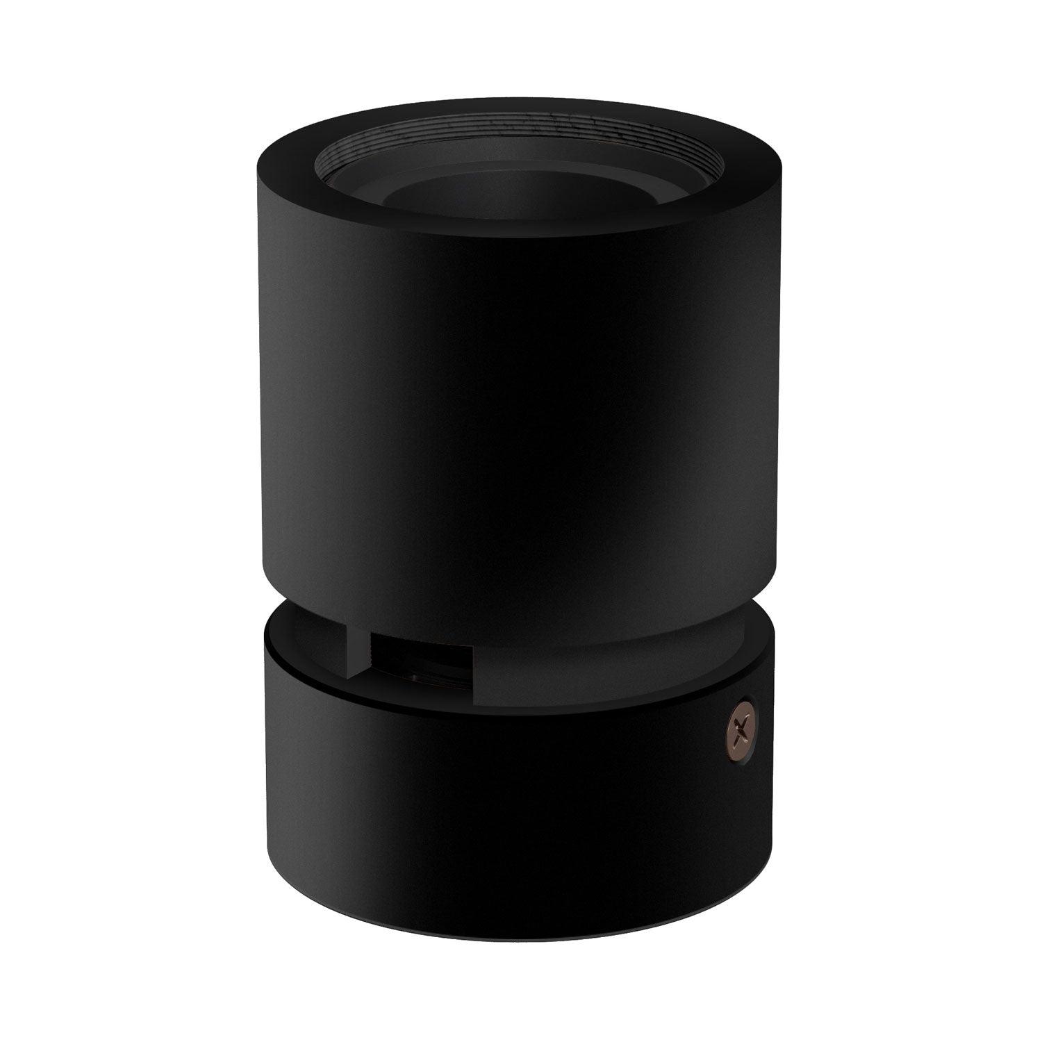 Portalampada in legno per cavo per catenaria e sistema Filé. Made in Italy - Nero