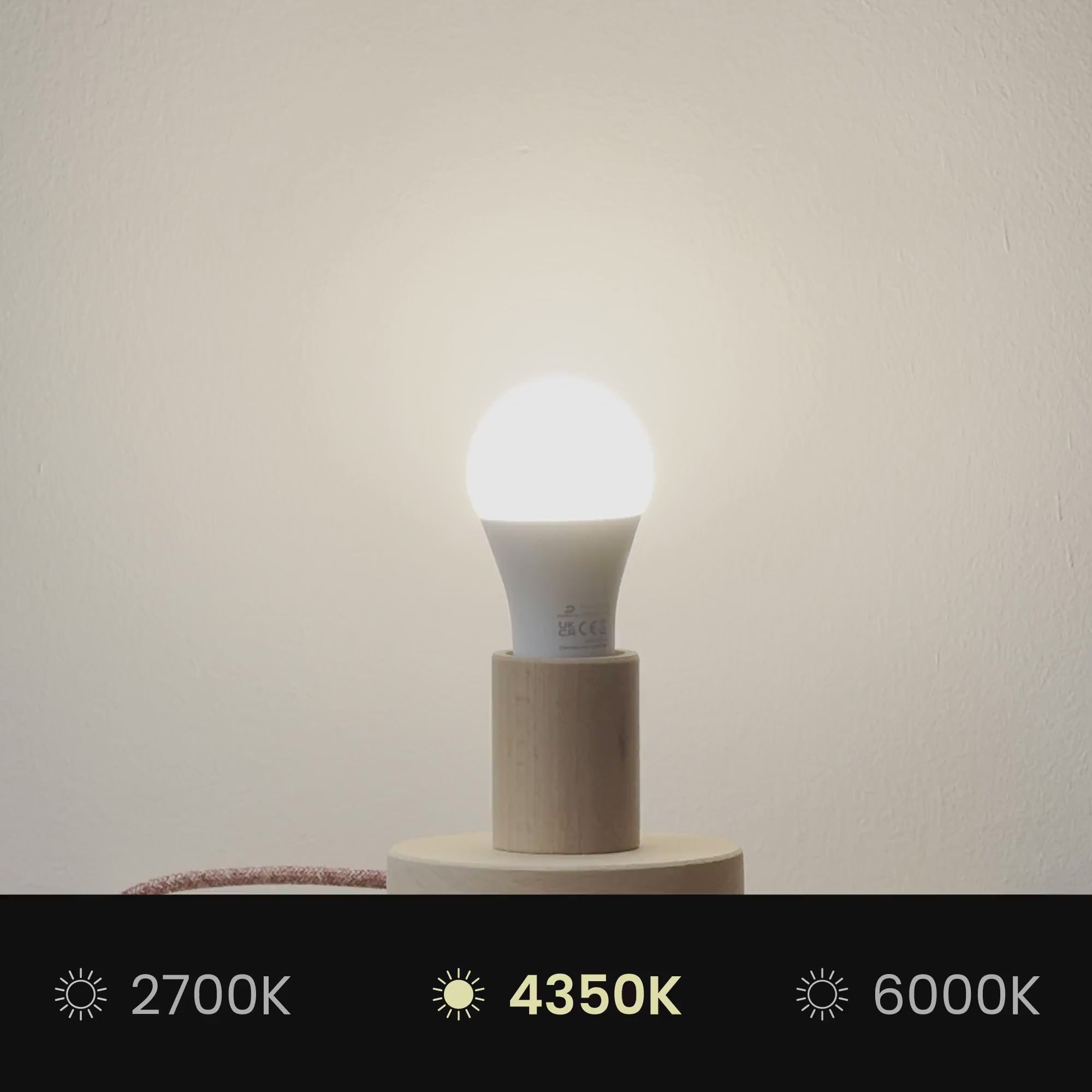 Charger la vidéo : Abat-jour Impero L pour lampe de table ou applique avec douille E27 - Made in Italy - Teletta Mandarine