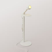 Rocco - Lampada da terra con lampadina Camo - Bianco