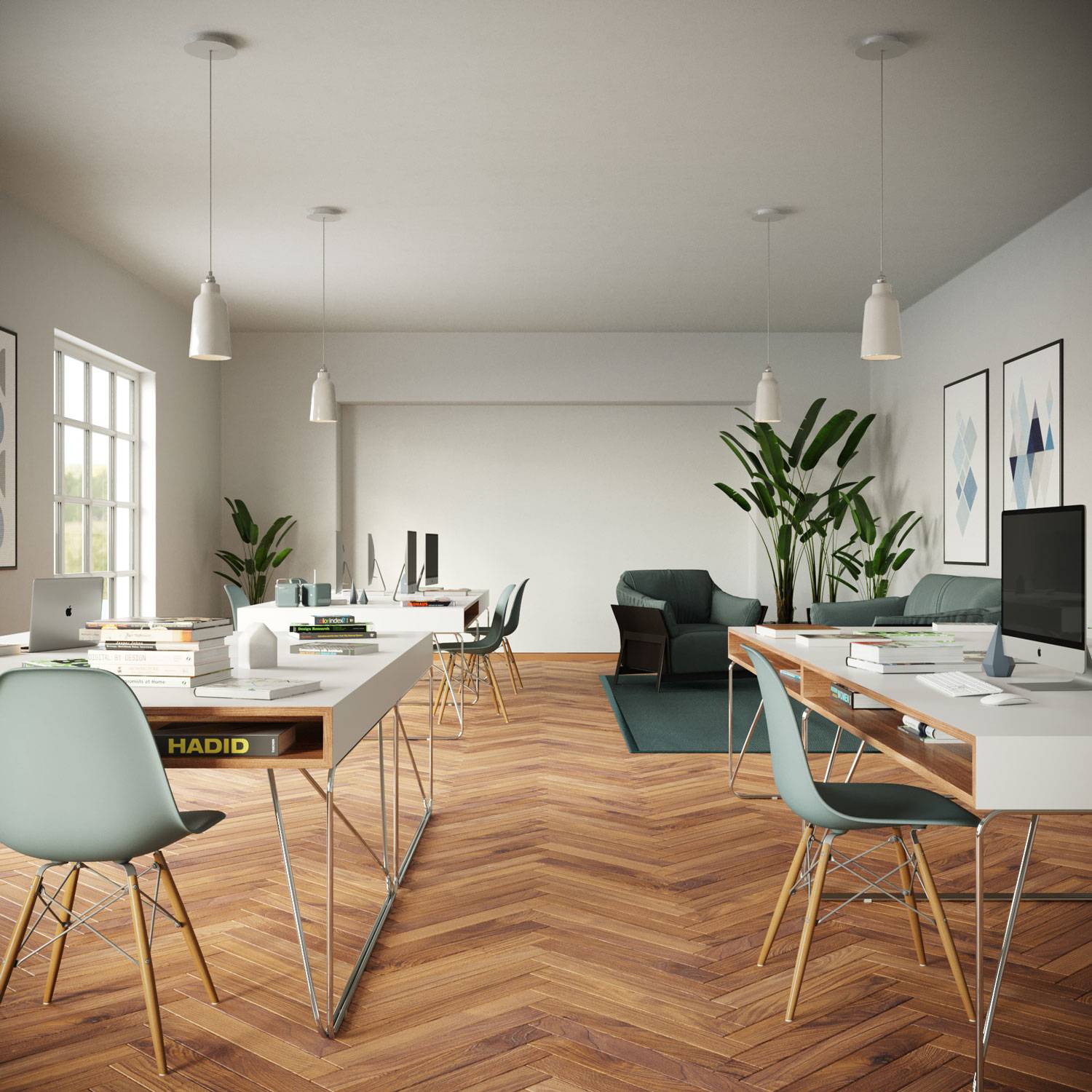 Rosone Rose-One rotondo, diametro 200 mm con 1 foro e 4 fori laterali - Dibond Rame satinato Bianco